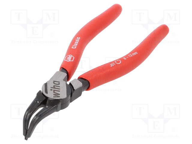 Pliers; internal circlip; Ring: internal; Pliers len: 139mm