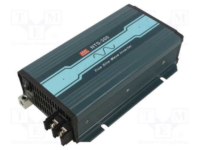 Converter: DC/AC; 300W; Uout: 230VAC; 20÷33VDC; Out: EU,mains 230V