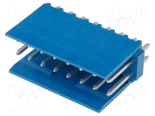 Socket; wire-board; male; HE14; 2.54mm; PIN: 16; THT; 3A; tinned