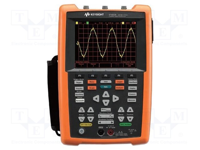 Scopemeter; Band: ≤200MHz; LCD TFT 5,7" (640x480),color; 2Gsps