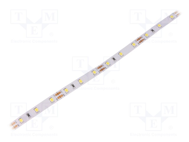 LED tape; white cold; LED/m: 60; SMD; 2835; 12V; 8mm; without cover