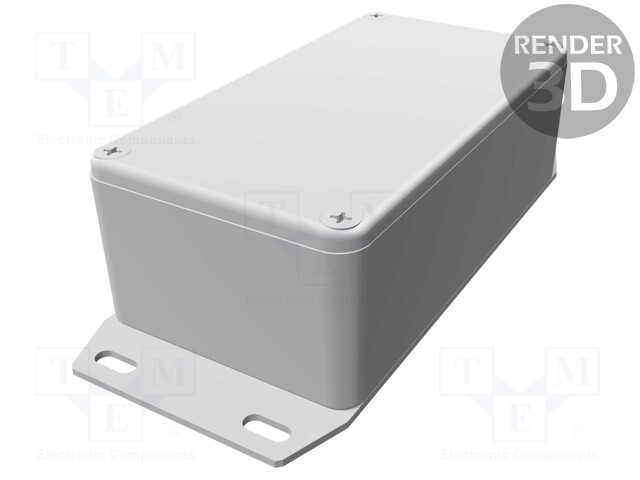 Enclosure: multipurpose; X: 60mm; Y: 112mm; Z: 38mm; 1590; aluminium