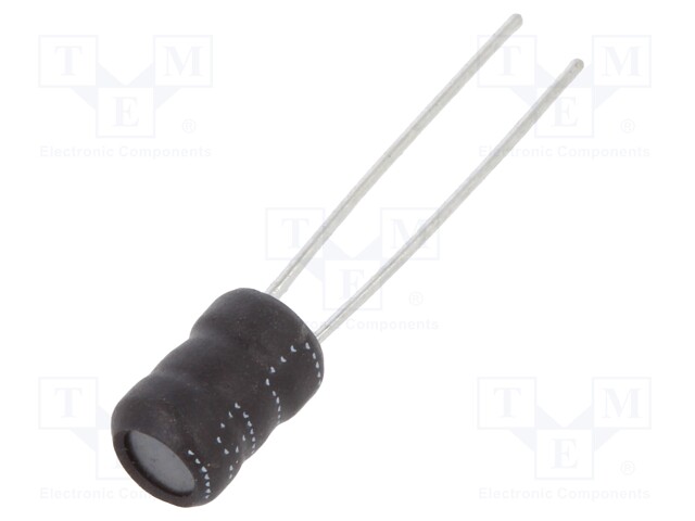 Inductor: wire; THT; 2.2mH; Ioper: 100mA; 16.84Ω; ±10%; Ø5.5x7.5mm