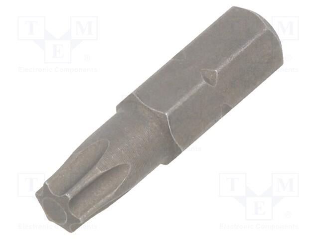 Screwdriver bit; Torx®; TX27; Overall len: 25mm; Series: STANDARD