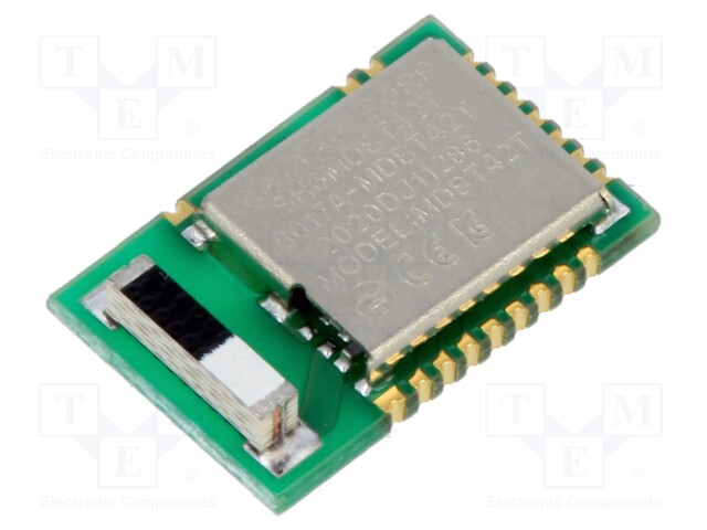 Module: Bluetooth Low Energy; Chip; ADC,GPIO,I2C,SPI,UART; SMD