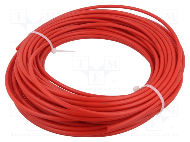 Pneumatic tubing; PE; red; Application: compressed air; 13.5mm