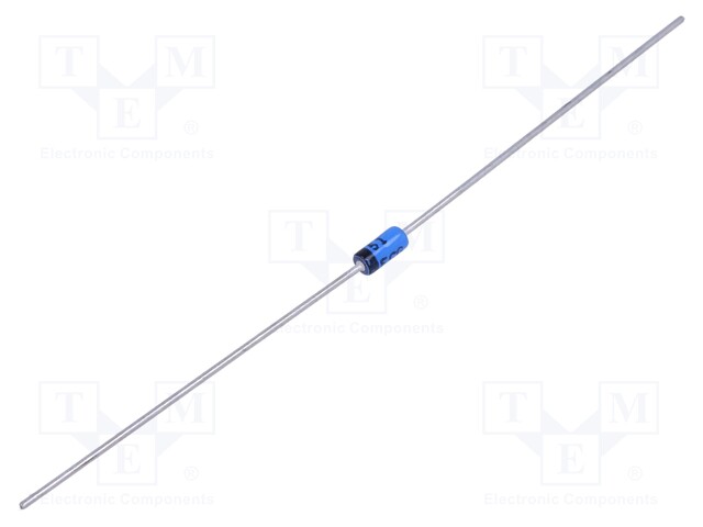 Diode: Zener; 0.5W; 75V; DO35; single diode; 100nA