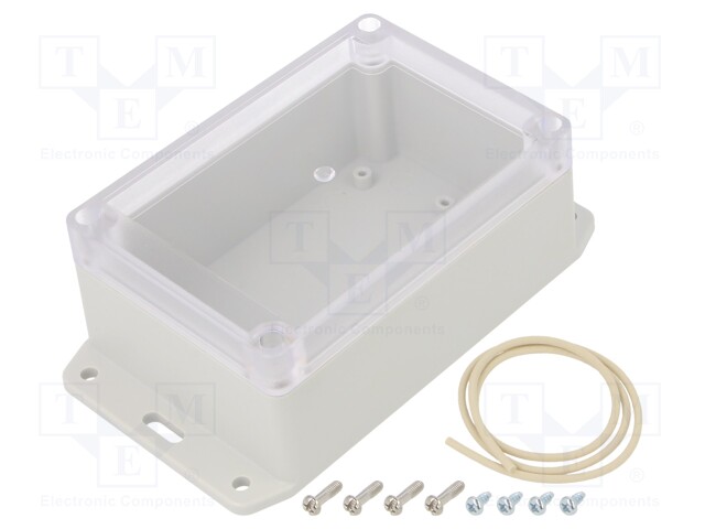 Enclosure: multipurpose; X: 85mm; Y: 125mm; Z: 55mm; Ritec; IP65