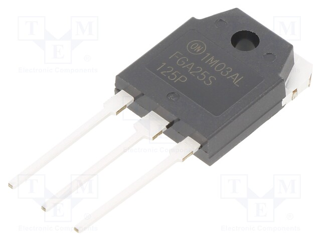 Transistor: IGBT; 1250V; 25A; 125W; TO3PN