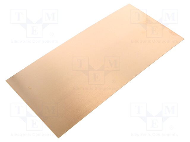 Laminate; FR4; 0.6mm; L: 210mm; W: 100mm; Coating: copper