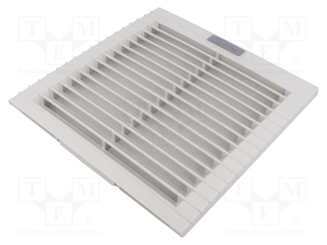 Fan: AC; axial; IP55; 250x250x38mm; RAL 7035