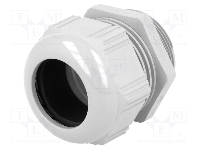 Cable gland; M40; IP68; Mat: polyamide; grey; UL94V-2