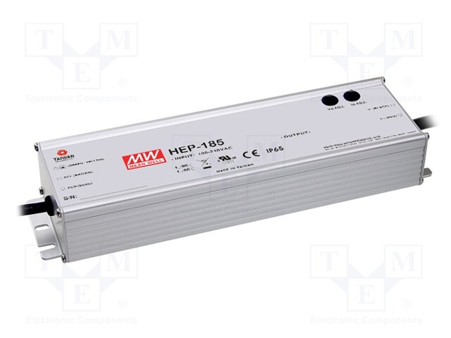 Power supply: switched-mode; modular; 187.2W; 48VDC; 43÷53VDC
