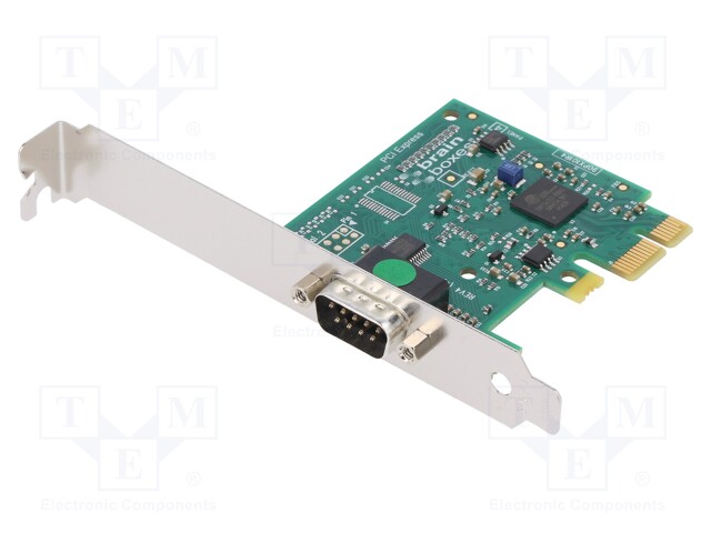 Industrial module: PCI Express communication card; UART