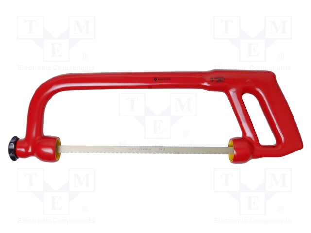 Hacksaw; metal; 300mm; insulated; Conform to: VDE