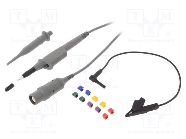 Probe: for oscilloscope; 0.0011÷35MHz; 100: 1; 1000V; <10ns; grey