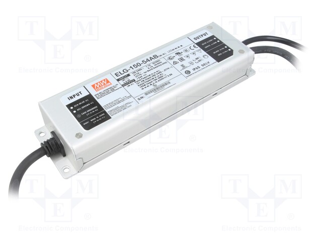 Power supply: switched-mode; LED; 105W; 54VDC; 49÷58VDC; 1.4÷2.8A