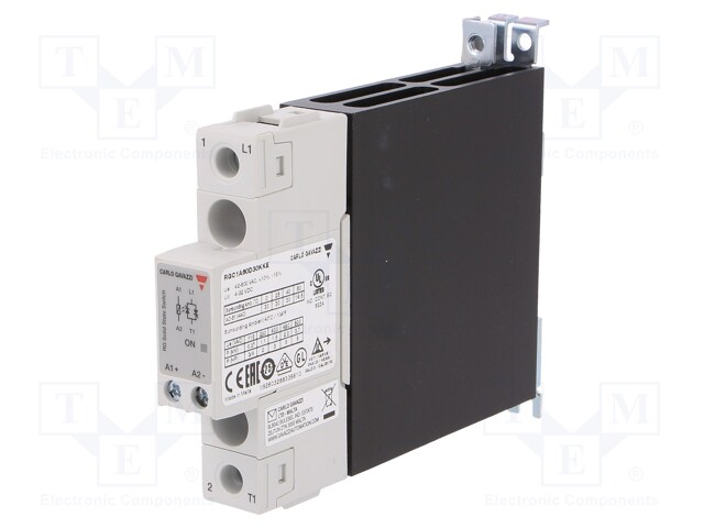 Relay: solid state; Ucntrl: 4÷32VDC; 30A; 42÷600VAC; DIN,panel