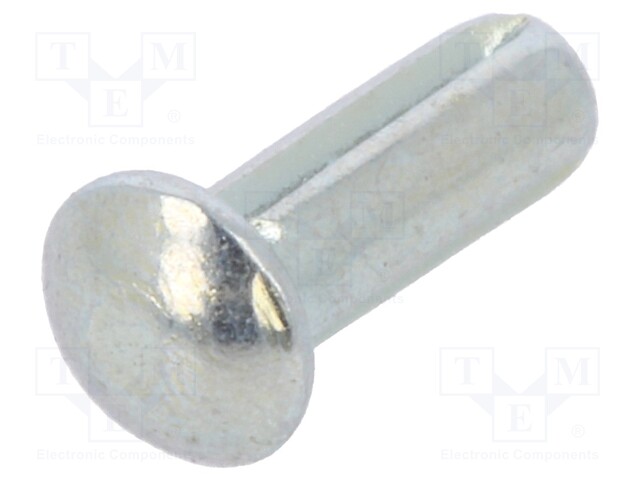 Rivet pin; steel; BN: 893; Ø: 1.7mm; L: 5mm; DIN: 1476; ISO: 8746