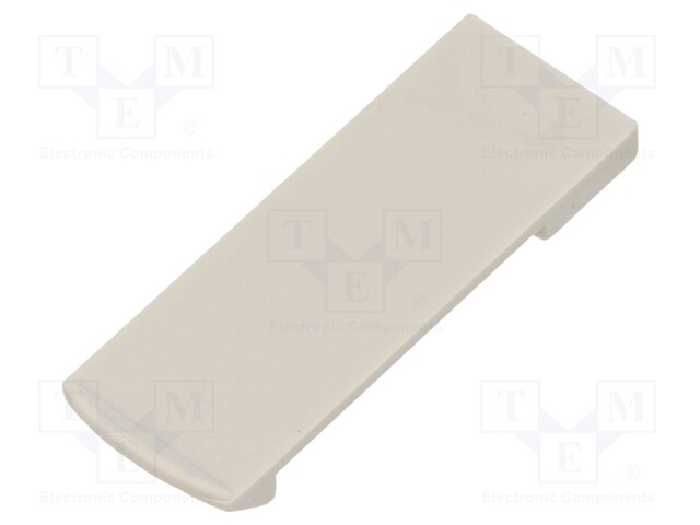 Clip; Colour: light grey; Series: CLIPS; 39x14x3mm