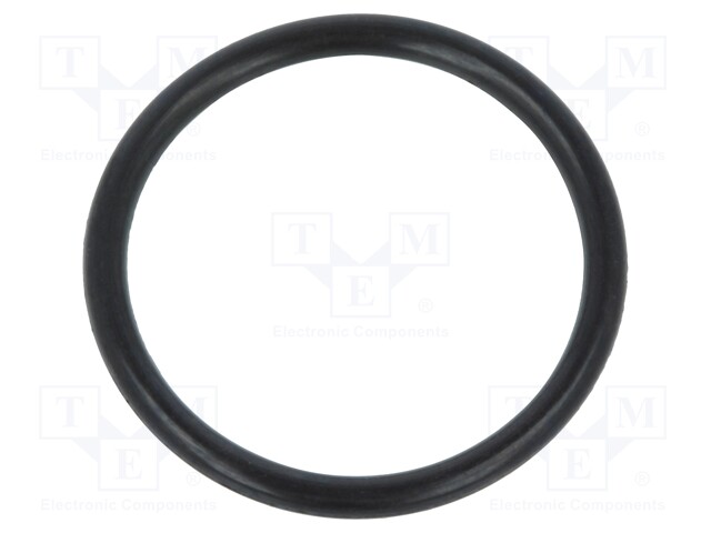 O-ring gasket; NBR; D: 2mm; Øint: 21mm; black; -30÷100°C