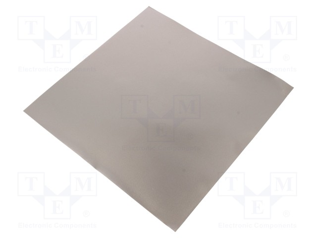 Shielding mat; 240x240x0.3mm; Permeability: 100; self-adhesive