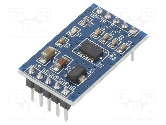 Sensor: position; accelerometer; 3.3÷5VDC; I2C; MMA7361; ±1.5,±6g