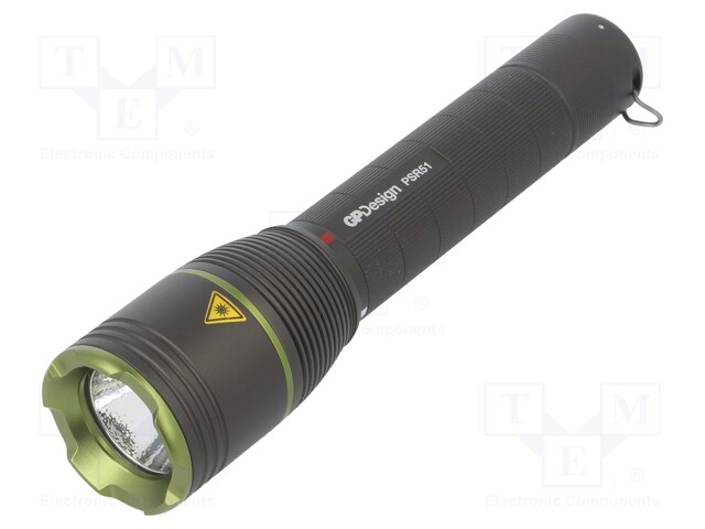 Torch: LED; No.of diodes: 1; 25/470lm; Ø39x175mm; Colour: black