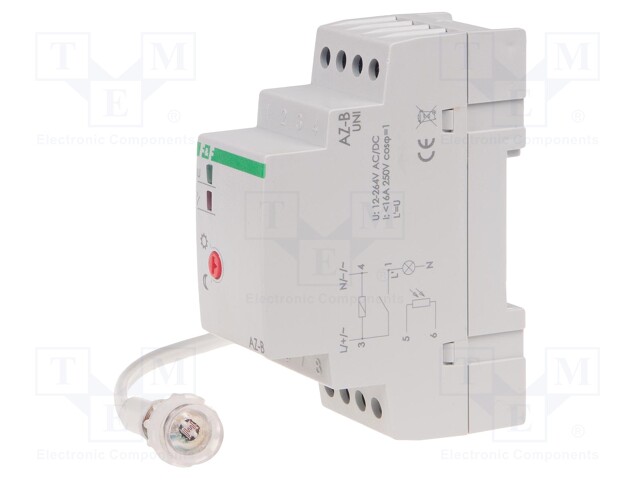 Twilight switch; for DIN rail mounting; 12÷264VAC; 12÷264VDC