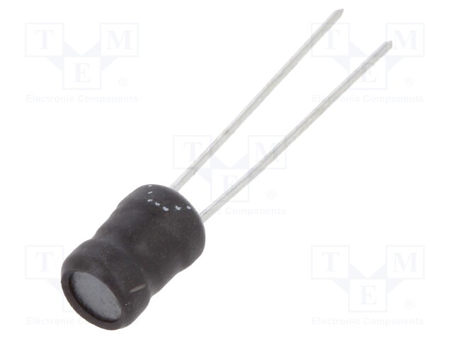 Inductor: wire; THT; 330uH; Ioper: 270mA; 2.44Ω; ±10%; Ø5.5x7.5mm