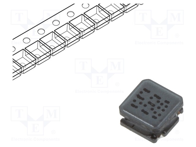 Inductor: wire; SMD; 68uH; 230mA; 3.51Ω; 3x3x1.5mm; ±20%