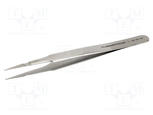 Tweezers; 120mm; Blades: straight; SMD