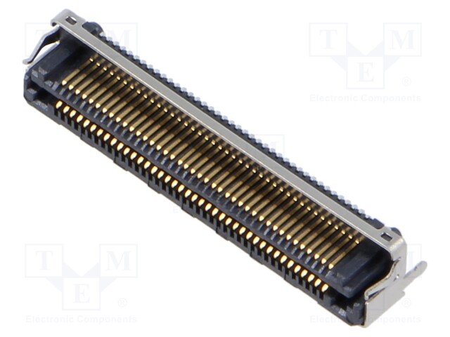 Connector: PCB to PCB; hermaphrodite; PIN: 80; 0.5mm; LSHM; SMT