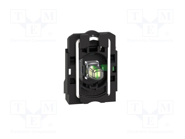 Contact and light block; 22mm; Harmony XB5; -25÷70°C; IP20; 24VDC