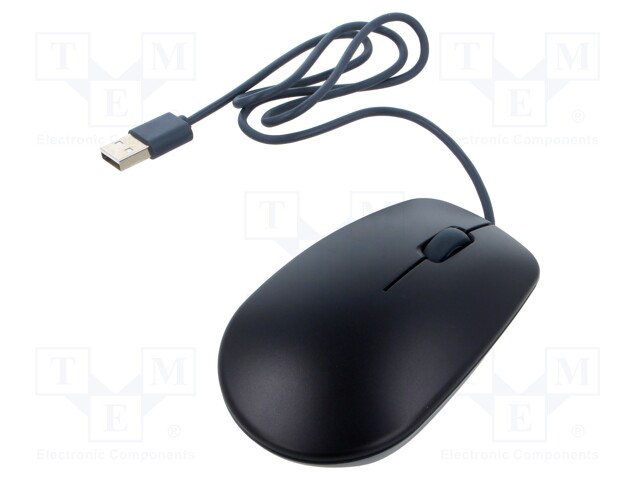 Optical mouse; optical mouse; USB A; Colour: black-gray