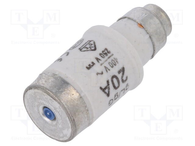 Fuse: fuse; gG,gL; 20A; 400VAC; 250V; industrial; D02