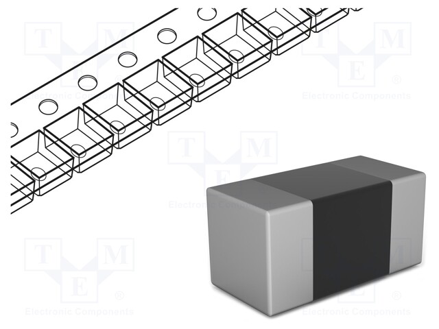 Inductor: ferrite; SMD; 0603; 6.8uH; 350mA; 650mΩ; -55÷125°C; ±20%