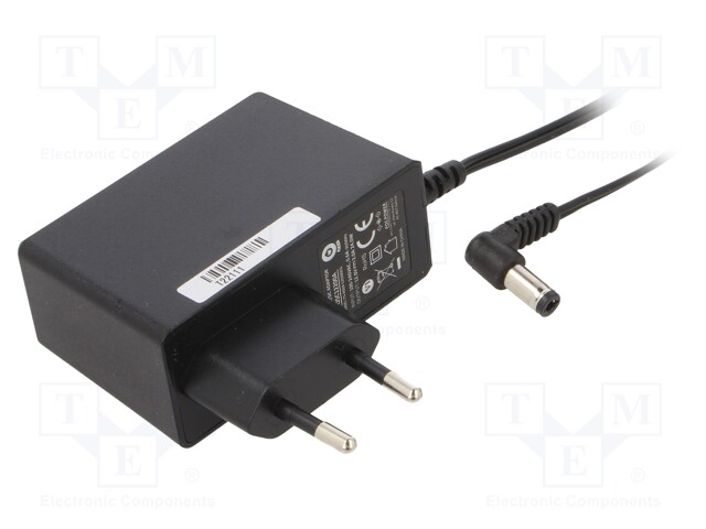 Power supply: switched-mode; constant voltage; 12VDC; 2A; 24W