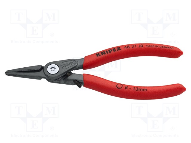 Pliers; internal circlip; Ring: internal; Pliers len: 140mm