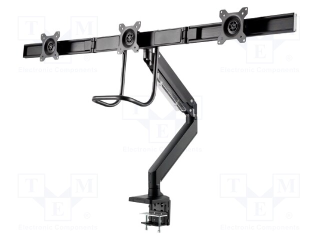 Monitor holder; 1÷6kg; 17÷27"; Standard: 75x75mm,100x100mm