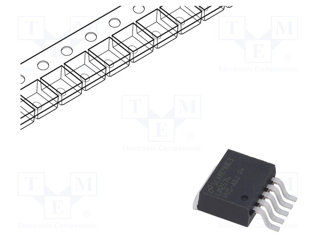 IC: PMIC; DC/DC converter; Uin: 4÷60VDC; Uout: 1.23÷57VDC; 3A