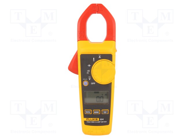 AC digital clamp meter; Øcable: 30mm; I AC: 0,01÷40/400A; 10mA