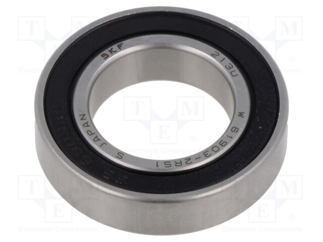 Bearing: single row deep groove ball; Øint: 17mm; Øout: 30mm