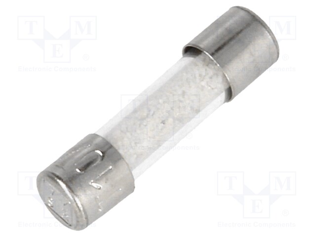 Fuse: fuse; time-lag; 10A; 250VAC; cylindrical,glass; 5x20mm; brass