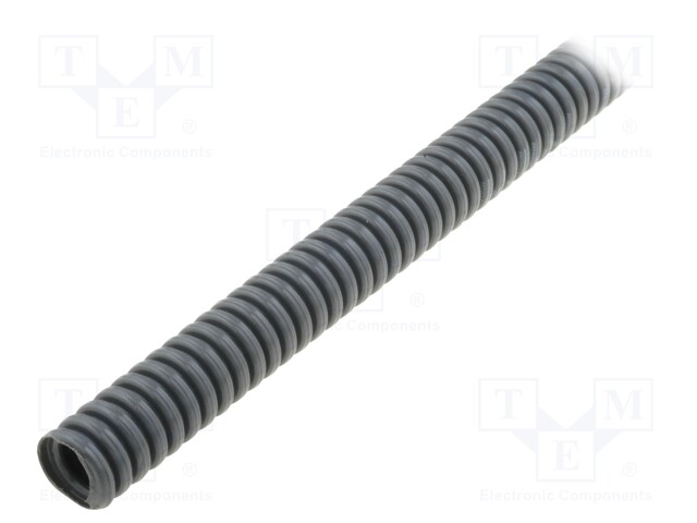 Conduit; ØBraid : 6.5mm; polyamide; grey; Len: 50m; -40÷115°C