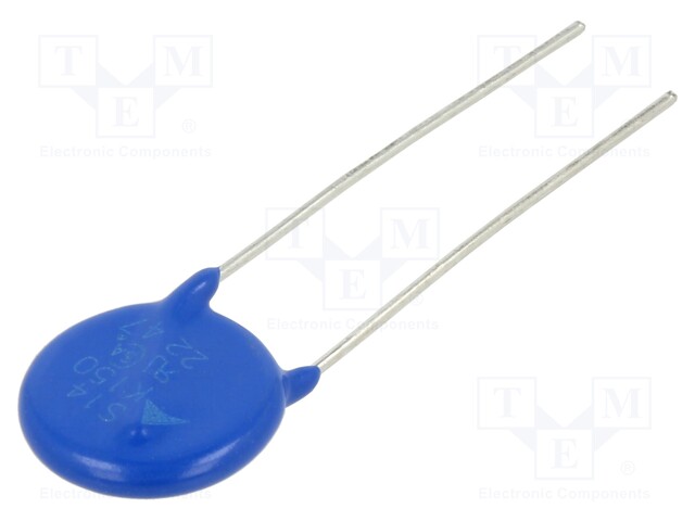 Varistor: metal-oxide; THT; 150VAC; 200VDC; 240V; 4500A; -40÷105°C