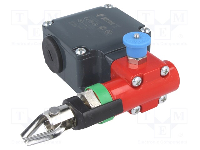 Safety switch: singlesided rope switch; NC + NO; Series: FL; IP67