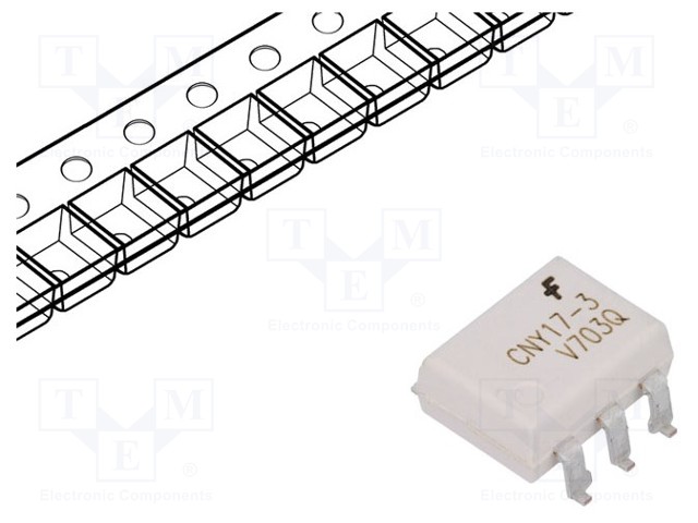 Optocoupler; SMD; Channels: 1; Out: transistor; Uinsul: 4.17kV