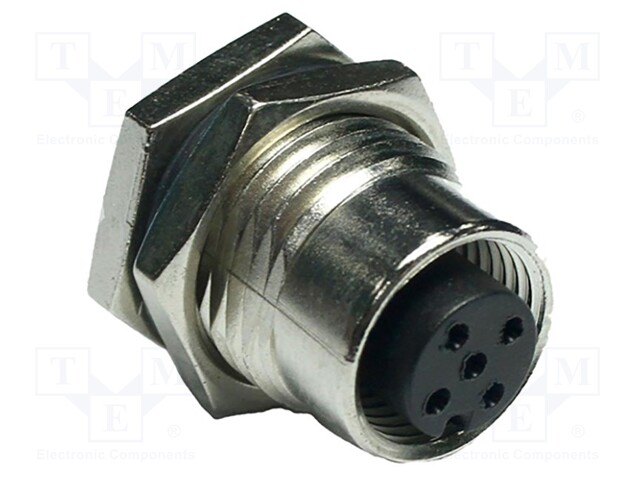 Socket; M12; PIN: 3; female; A code-DeviceNet / CANopen; soldering