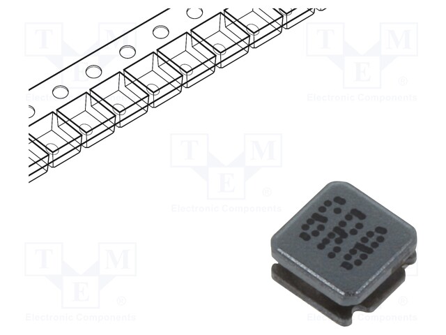 Inductor: wire; SMD; 6.8uH; 900mA; 0.211Ω; 3x3x1.5mm; ±20%